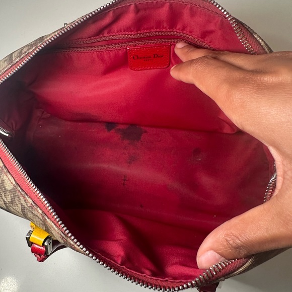 RARE DIOR RASTA MONOGRAM BOSTON BAG - Picture 9 of 12